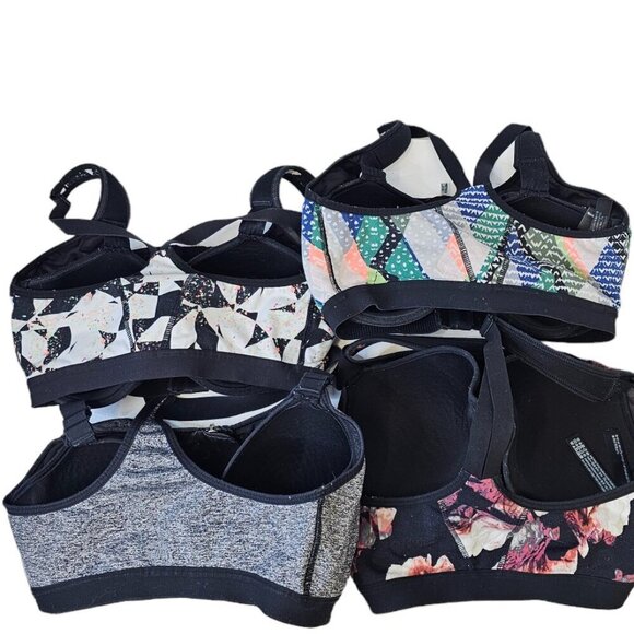 Victoria's Secret Front Close  High Impact Sports Bras x 4 Size 32DD - Picture 5 of 7